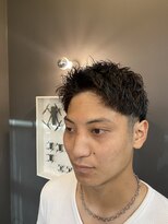 メロウメンズライン 神戸三宮(mellow men's line) ツイストスパイラル / アップバング