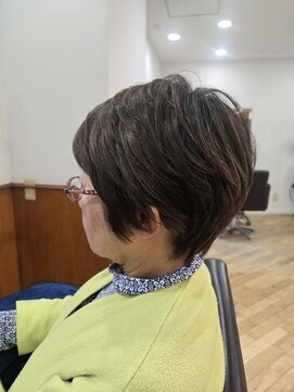 松本平太郎美容室 立川店 【立川 　ショート　ハイライト風　30代40代50代60代◎】