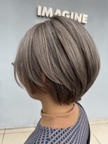 イマジン 川越(IMAGINE)&nbsp;10代20代３０代透明感抜群！可愛いケアブリーチグレージュ