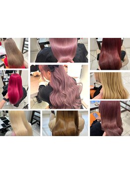 ベージュ/カーキ/チェリー系はお任せ♪STYLE横浜ならダメージレスでハイトーンカラーが楽しめます<横浜駅>