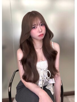 ボタン ハカタ(VOTAN hakata) オリーブベージュ/オリーブ/ロングレイヤー/前髪カット