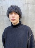 マッシュショートパーマ