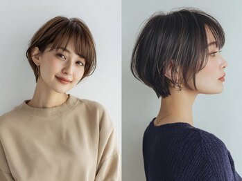 Snowdrop 阿佐ヶ谷店 オージュア/ショート/縮毛矯正/髪質改善カラー