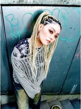 ナーリー(GNARLY)の写真/【心斎橋/アメ村】他では難しい個性派スタイルやブレイズ/ドレッド等の特殊スタイルもお任せください！