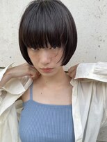 トリッカ 銀座(tricca)&nbsp;ミニマムショート/暗髪ショート/耳かけショート