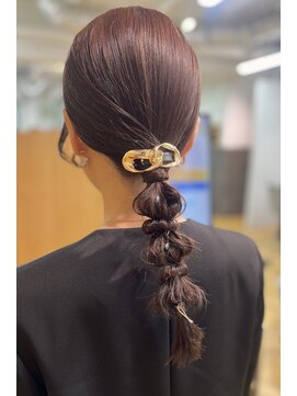 ガーデン 銀座(GARDEN) ヘアセット/お呼ばれヘア/結婚式/参列/編み下ろし/編み込み