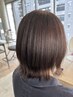 【西岡指名*】似合わせカット+ケアカラー+3Step髪質改善TR