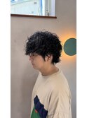 スパイラルパーマとウルフ