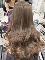 アマトウキョウスマートサロン(AMA TOKYO×Smart Salon)&nbsp;ミルクティーベージュ  マロンベージュ  透明感カラー