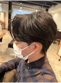 ニュアンスパーマフェザーショート