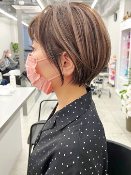 ジルブラン 横浜関内(JIL BLAN) ハイライトバレイヤージュダブルカラーケアプリーチ30代40代