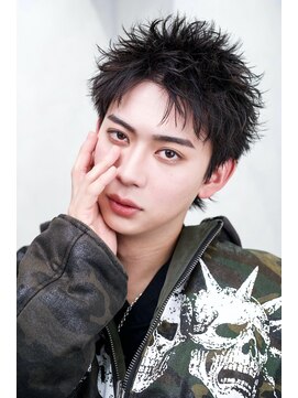 ゼロ 渋谷(XeRo) スパイキーアップバング