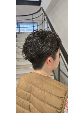 アース 土気あすみが丘店(HAIR&MAKE EARTH) メンズパーマスタイル