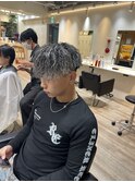 MEN’S HAIR/波巻ツイストスパイラル/フェザーパーマ/眉毛/渋谷