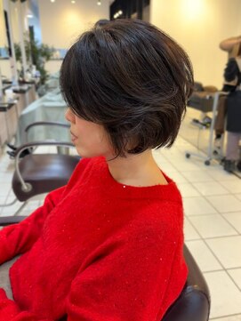 ヘアーアンドカラー ルジャルダン 葛西店(le jardin) 大人の女性の魅力を出した今時のミニボブ