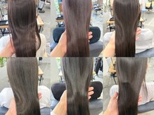 ツヤとまとまりをつくる【METEOカラー】