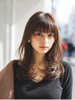 ダル 渋谷/表参道(DAL.)&nbsp;ハッシュカットバタフライカット顔回りカットカーテンバング