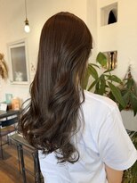 ソンリエ 青竹店(SONRiE)&nbsp;ブラウンベースにグレージュインナーカラー