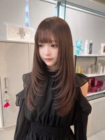 マーシュ 梅田(marshu)&nbsp;ストレートでも可愛い♪レイヤーstyle♪
