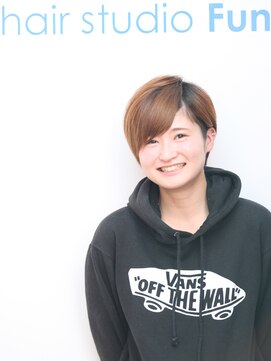 ヘアースタジオファン 中板橋(hair studio Fun) アシンメトリーツーブロック