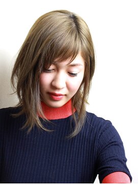 レンジシ オモテサンドウ(RENJISHI omotesando) ラフカールレイヤーボブ