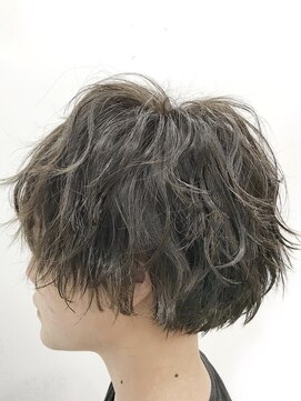 キューズ クラブ(cuz KLUB) 【cuzKLUB】無造作ショート×アッシュベージュ