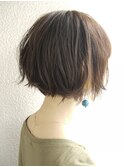 【morio成増】秋冬×ワンレンボブ×ナチュラルアッシュ×透明感