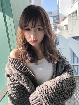 インビテーション(invitation) 【invitation】ゆるふわロングで小顔ヘア＠マイコ