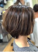 ワンレンショートボブ