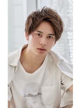 ミチオ ノザワ ヘアサロン ギンザ(Michio Nozawa HAIR SALON Ginza) 爽やかソフトツーブロック×ワイルドアップバング【瀧上丈司】