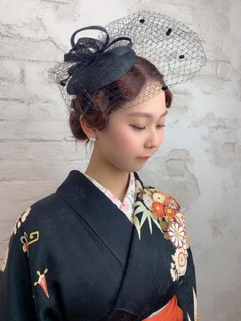 プライズ アイリス 池袋東口店(prize Iris) 卒業式 ヘアアレンジ フィンガーウエーブ 【池袋東口/池袋】