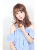 外国人風グレージュ☆ミディ