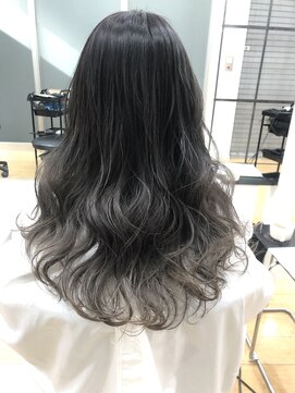 ムード マグ レーベル 南松本(MOOD Mag Label) 20代30代ハイライトバレイヤージュブリーチ立体感透け感