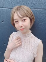 アンブル リュクス 池袋(amble luxe)&nbsp;ミルクティーカラーショート