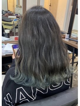 エスト ヘアー ルーナ 本八幡店(est hair Luna) くすみカラー＿オリーブアッシュ ＿オリーブベージュ