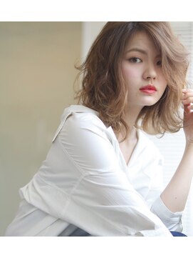 ソイクフ(SOY KUFU) 大人可愛い20代30代40代イメチェン似合わせカットグレーベージュ