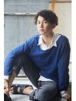 メンズサロンドットリアン(dot. lien)&nbsp;【men’s salon dot. Tokyo】ゆるウェーブかきあげバング