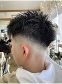 フェードカット&ソフトショートヘア