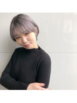 ウシワカマル ミライ(USHIWAKAMARU MIRAI)&nbsp;ショート×グレーパープルシャドールーツ