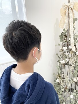 クランチ 岡崎店(kuranch) カッコいいキッズカット