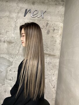 レックス 中野(rex) 小顔に見せるヘア/メルティカラー［中野／中野駅］