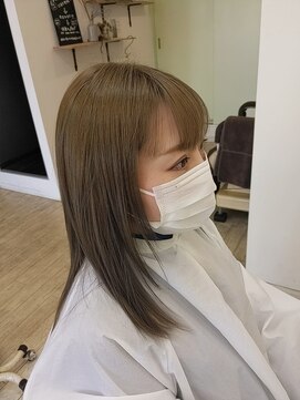 アグリエイブル(hair Agreeable) 透け感カラー