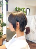 ヘアドネーションでマッシュショートに　hidetoshikanzaki.com