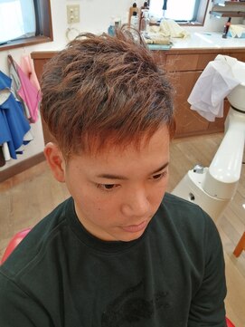 ヘアーコミュニケーション ないとう フォワードスタイルにポイントパーマをプラス！