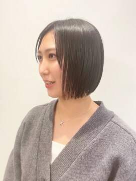 モリオフロムロンドン 松戸店(Morio from London) 【松戸 藤原】大人かわいいストレートボブ