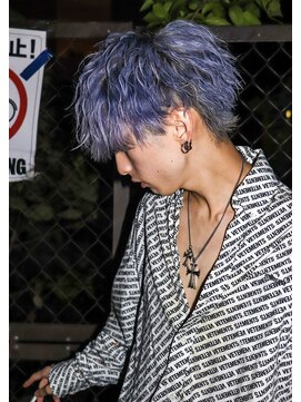 エデンバイトゥルークリエイション(EDEN by True Creation) ツーブロックマッシュウルフツイストスパイラル無造作波巻き王道