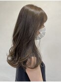 オリーブグレージュ/オトナガーリー/フェミニン