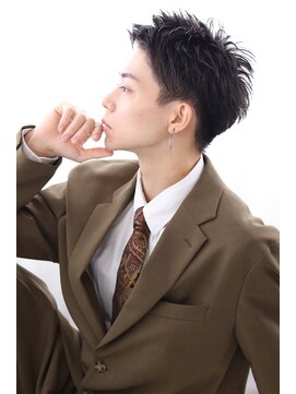 リン(Rin) 30代40代50代好感度 ビジネス ワイルドアップバング メンズ