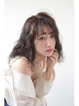 ソイクフ 高田馬場店(SOY-KUFU) 大人可愛い◎イメチェン似合わせカットフルバング