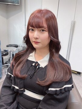 ベレーザ 渋谷(BELEZA) 6443透明感グレージュカラー艶髪ワンホンヘア韓国レイヤーロング